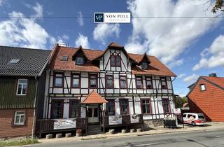 Gewerbeimmobilie kaufen in 38855 Wernigerode, Traditionsreiches Hotel mit Gaststätte und Ferienwohnung in Wernigerode-Hasserode