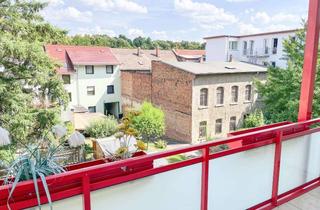 Wohnung kaufen in 99510 Apolda, Familienfreundliche 4-Raum-Wohnung mit Balkon und Gartenmitbenutzung
