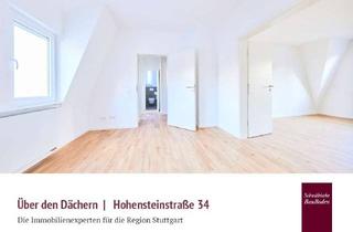 Wohnung kaufen in Hohensteinstrasse 34, 70435 Zuffenhausen, Über den Dächern von Zuffenhausen: Sonnige 4-Zi.-Maisonette mit Studio – Erstbezug !