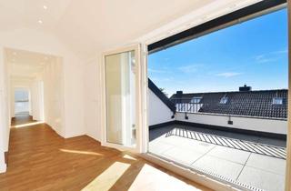 Wohnung kaufen in 63808 Haibach, Elegante Maisonette-Wohnung mit Dachloggia, zwei Bädern und Charisma