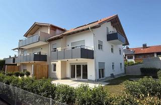 Wohnung kaufen in 83404 Ainring, Großer Garten inklusive – Neubauwohnung zum Verlieben