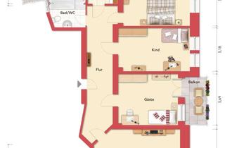 Wohnung kaufen in 02625 Bautzen, Ein Zuhause mit Charakter – Großzügige Altbauwohnung voller Charme