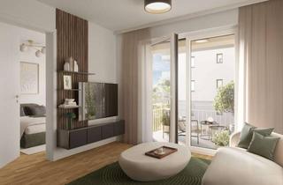 Wohnung kaufen in Nürnberger Straße 38, 95448 Bayreuth, FERIEN-SPECIAL: Helle 2-Zimmer-Wohnung mit Terrasse und Gartenanteil