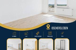 Wohnung mieten in 39387 Oschersleben, Einziehen leicht gemacht: 3,5-Raum-Wohnung in Oschersleben