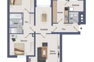 Wohnung mieten in Stiftsbogen XX, 81375 Hadern, Süd-Gartenterrasse: ruhig gelegene 3,5 Zimmer Wohnung im EG mit Gartenterrasse