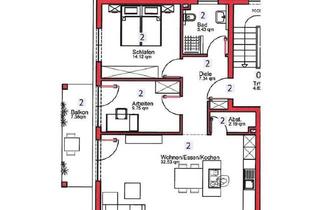 Wohnung mieten in Laibacher Straße 11, 97959 Assamstadt, Schöne 3-Zimmer-Wohnung in Assamstadt (W2)