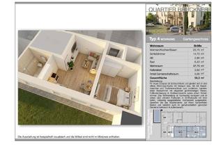Wohnung mieten in Brucknerstraße, 67061 Süd, Komfortables Seniorenwohnen – 2-Zimmer-Wohnung mit Gartenblick