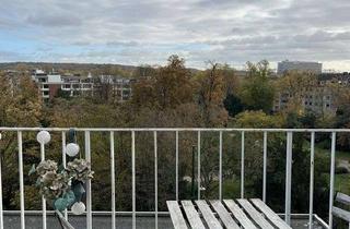Wohnung mieten in Brehmstrasse, 40239 Düsseltal, Zooparkblick vom Balkon im Dachgeschoss / 2 Zimmer-Wohnung