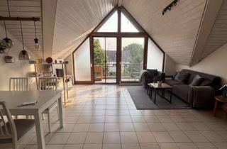 Wohnung mieten in Zeller Straße 13, 78465 Konstanz, Helle 1-Zimmer-Dachgeschosswohnung mit Galerie, Balkon & Garage