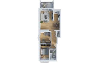 Wohnung mieten in Hügelstraße, 63110 Rodgau, Schicke 3-Zimmer Neubauwohnung mit Balkon