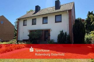 Doppelhaushälfte kaufen in 27404 Zeven, Vermietete Doppelhaushälfte mit Garten – attraktive Kapitalanlage