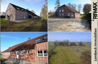 Haus kaufen in 26826 Weener, * Gelegenheit, ca. 6 Hektar Grünland und ein saniert Hof mit viel Potenzial *