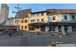 Haus kaufen in 68766 Hockenheim, Sanierungsbedürftiges 3-Familienhaus mit vermietetem Gewerbe