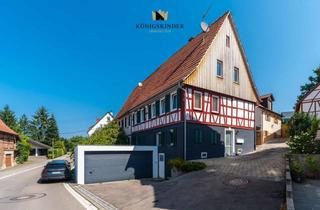 Haus kaufen in 71549 Auenwald, Ihre Chance ins Eigentum... - Teilsaniertes Fachwerkhaus ideal für Handwerker oder Selbermacher!
