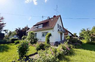Einfamilienhaus kaufen in 89264 Weißenhorn, GroßzügigesEinfamilienhausmit üppigem GrundstückGarage + Abstellschuppenin Weißenhorn-Attenh