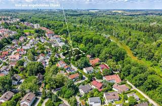 Villa kaufen in Erlenstraße, 85737 Ismaning, Exklusive Villa mit direktem Isarzugang – außergewöhnliche Architektur trifft Gestaltungspotenzial