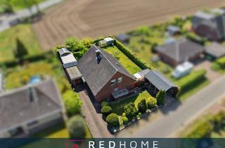 Einfamilienhaus kaufen in 25581 Hennstedt, Feldrandlage! Einfamilienhaus ca. 170 m² Wohn- und Nutzfläche sowie Vollkeller in ruhiger Lage von H