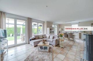 Wohnung kaufen in 14513 Teltow, IMMOBERLIN.DE - Toplage! Sehr behaglicher Bungalow (Energieeffizienz A) mit Südgarten