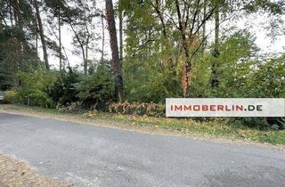 Grundstück zu kaufen in 14547 Beelitz, IMMOBERLIN.DE - Bebaubares Waldgrundstück in sehr naturverbundener Lage