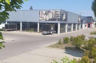 Gewerbeimmobilie mieten in Siemensstr 11, 86830 Schwabmünchen, Gewerbehalle Ausstellung, Verkauf, Produktion in hochfrequenter 1A Lage in Schwabmünchen