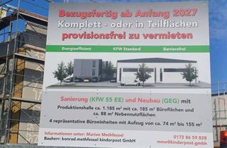 Büro zu mieten in Haimendorfer Straße 37, 90571 Schwaig, Quartier "H37" - Vielseitig nutzbare Halle mit Büro, 4 Büroetagen und Freiflächen in Schwaig