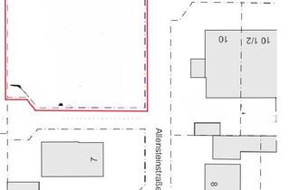 Grundstück zu kaufen in Allensteinstraße, 86167 Lechhausen, Projektentwicklungsgrundstück in Augsburg-Lechhausen – 920 m² mit Planungsidee für modernes 4-F.Haus