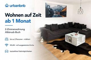 Immobilie mieten in Alemannenstrasse, 79774 Albbruck, 2-Zimmerwohnung Waldshut–Albbruck – Wohnen auf Zeit ab 1 Monat