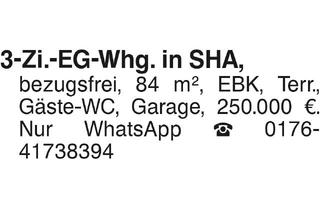 Wohnung kaufen in 74523 Schwäbisch Hall, 3-Zi. EG Whg in SHA