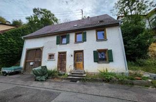Haus kaufen in 72519 Veringenstadt, Renovierungsbedürftiges Fachwerkhaus mit Scheune