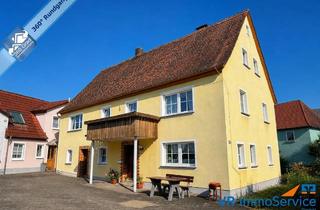 Einfamilienhaus kaufen in 91578 Leutershausen, Viel Platz für die große Familie - Einfamilienhaus mit vier Garagen in Sachsen bei Leutershausen