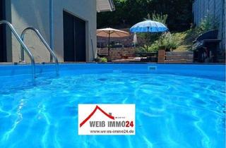 Doppelhaushälfte kaufen in 66482 Zweibrücken, Modernisierte Doppelhaushälfte mit Südgarten, Pool und hochwertiger Ausstattung (AW165-1)