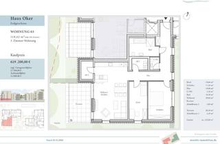 Wohnung kaufen in Lindenerstraße, 38300 Wolfenbüttel, 3 Zimmer EG Haus Oker WE03