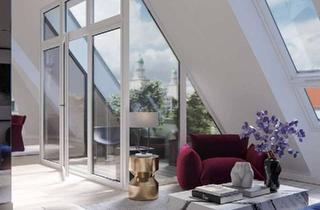 Wohnung kaufen in Landsberger Allee 53, 10249 Friedrichshain, Toller Ausblick: 1-Zimmer-Wohnung im Neubau-Dachgeschoss- mit Terrasse - tolle Ausstattung