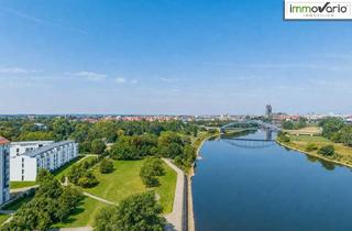 Wohnung kaufen in 39104 Buckau, 3-Raum-Wohnung an der Elbe - modern, hochwertig mit Balkon & Loggia - derzeit vermietet