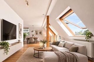 Wohnung kaufen in 58239 Schwerte, WOHNEN MIT BESONDEREM CHARAKTER Helle Eigentumswohnung mit Kamin & Dachbalkon in Schwerte!