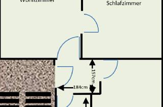 Wohnung mieten in August-Bebel-Str., 65474 Bischofsheim, 2-Zimmer-Wohnung – Erstbezug nach Sanierung