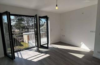 Wohnung mieten in Schöneicher Straße 79, 15566 Schöneiche, Moderne 2-Zimmer-Wohnung (47 m²) mit großem Holzbalkon, Gartenmitnutzung & Stellplatz