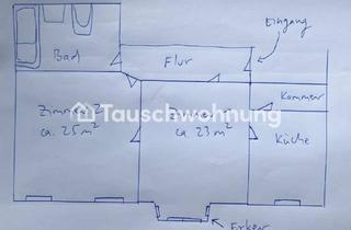 Tauschwohnungen in 06110 Halle, Tauschwohnung: Gemütliche sonnige 2-Zi Wohnung in toller Lage, zentrumsnah