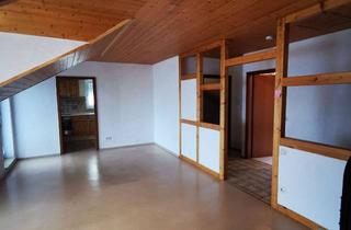 Wohnung mieten in Boßlerstraße, 73107 Eschenbach, Wunderschöne Dachgeschosswohnung mit tollem Balkon! 62qm- 2,5 Zimmer- Garage- Einbauküche