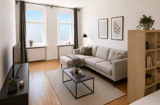 Wohnung mieten in 13403 Reinickendorf, Modernisierte und voll möblierte 2 Zimmer Wohnung mit Balkon und Tageslichtbad | Wohnen auf Zeit