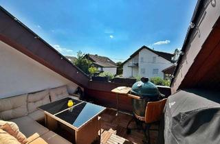 Wohnung mieten in 72108 Rottenburg, Ruhige und gepflegte 3,5 Zimmer DG Wohnung mit EBK,Loggia,Garage
