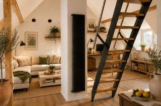 Lofts mieten in Oststraße 57, 40667 Meerbusch, Loftartige DG-Wohnung in Meerbusch-Büderich: Backstein- Holzbalken-Lieblingsplatz