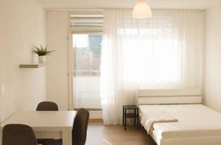 Wohnung mieten in 85570 Markt Schwaben, Helle 1-Zimmer-Wohnung mit Süd-West-Loggia, TG-Stellplatz & S-Bahn-Nähe
