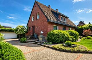 Haus kaufen in 49477 Ibbenbüren, Wohnen wie im eigenen Park – Traumhaus mit Einliegerwohnung und Baureserve von Ibbenbüren