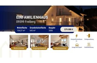 Einfamilienhaus kaufen in 09599 Freiberg, Nachhaltig, komfortabel, familienfreundlich – Einfamilienhaus mit Energieeffizienzklasse A+