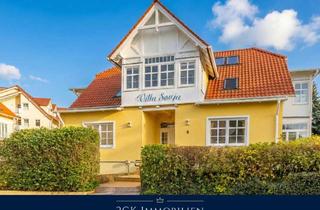 Villa kaufen in Nordperdstraße, 18586 Göhren, Stilvolle Ostsee-Villa in Göhren: 4 möblierte Ferienwohnungen nahe Nord- & Südstrand mit Meerblick!