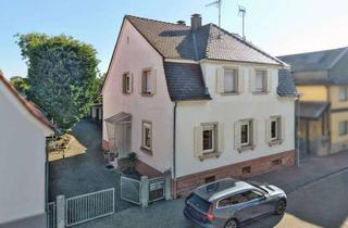 Haus kaufen in 76344 Eggenstein-Leopoldshafen, Traumhaus mit Gestaltungspotenzial, 211 m² Wohnfläche und 831 m² Grundstück