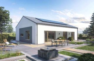 Haus kaufen in 35066 Frankenberg, Urlaubsfeeling jeden Tag: Moderner Bungalow mit direktem Gartenzugang.