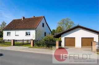 Einfamilienhaus kaufen in 15913 Straupitz, Großzügiges Einfamilienhaus mit Werkstatt, Doppelgarage und 1.402 m² Grundstück in Straupitz