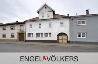 Haus kaufen in 68642 Bürstadt, Zentrale Lage, großes Potenzial – Stadthaus mit vielseitigen Nutzungsmöglichkeiten in Bürstadt
